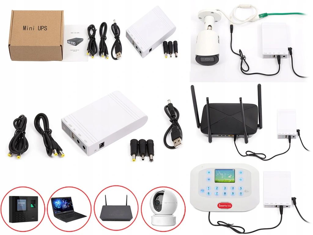 Mini UPS núdzový zdroj PRE GSM alarm 5/12/12V